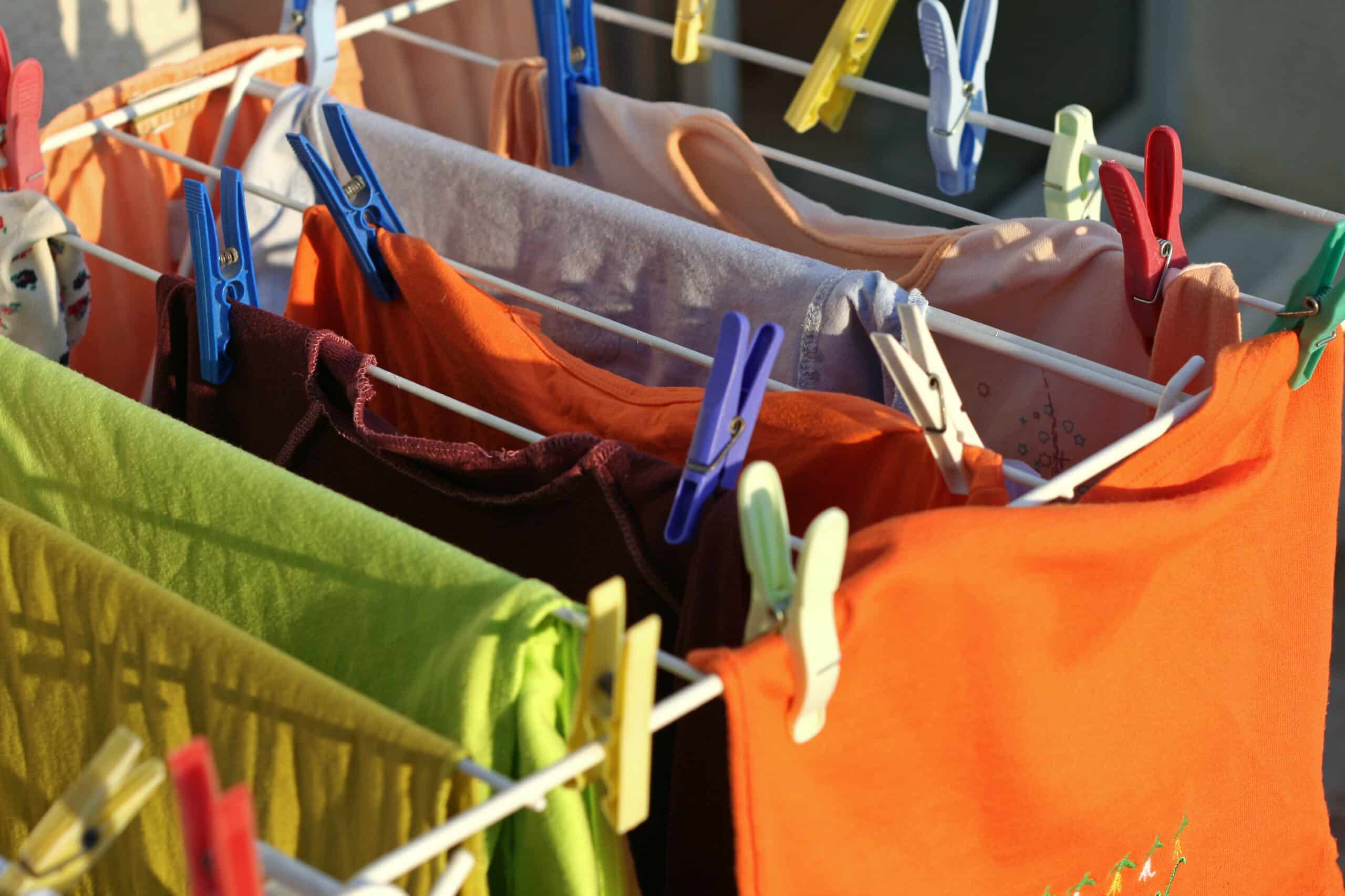 Japanischer Trick zum Trocknen von Wäsche an Regentagen